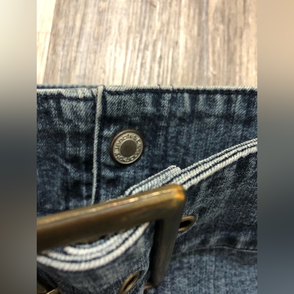 Vintage jean Skirt - Picture 3 of 4